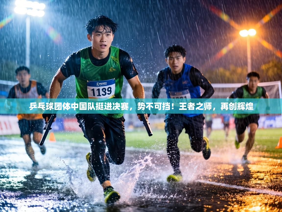 乒乓球团体中国队挺进决赛，势不可挡！王者之师，再创辉煌  第1张